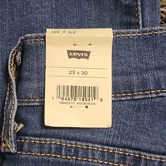 724 HIGH RISE SLIM STRAIGHT FIT WOMEN'S JEANS Size 25x30 - Picture 8 of 11